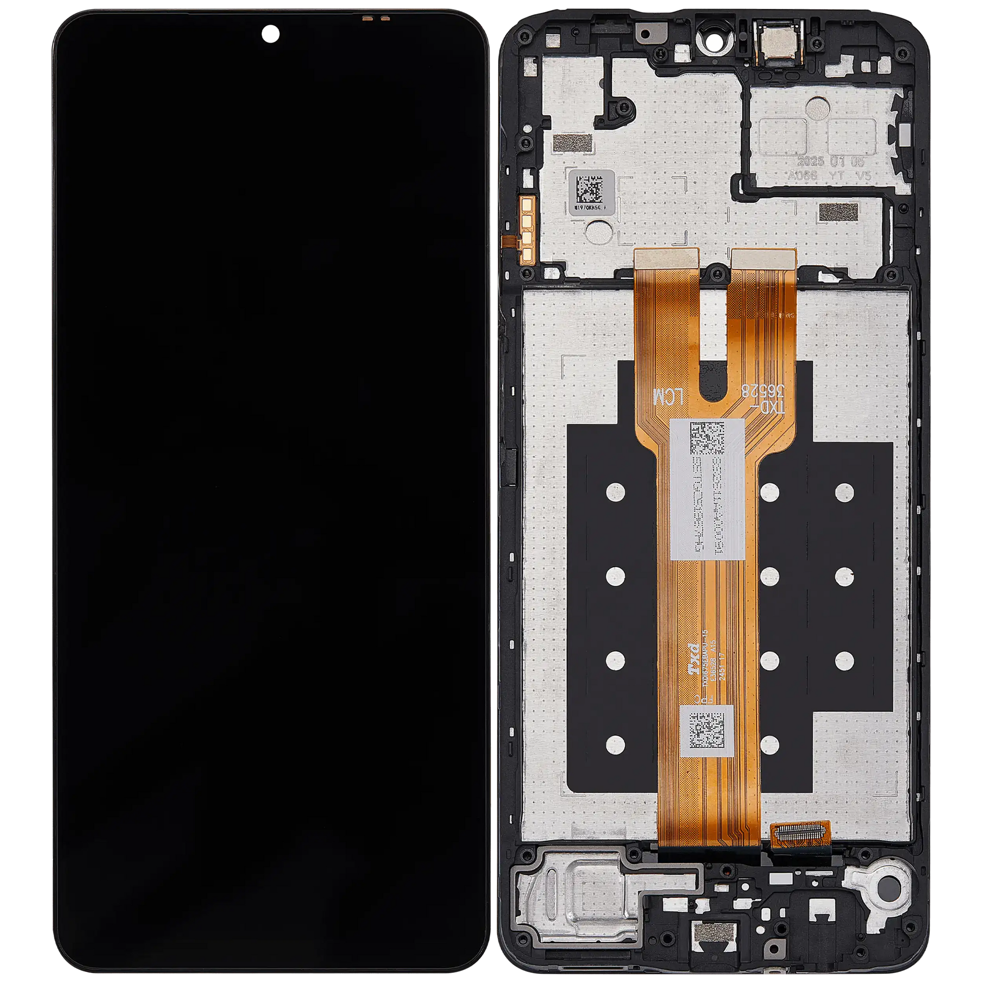 LCD Assembly With Frame For Samsung Galaxy A06 5G (A066/ 2025) (Refurbished) (All Colors) replacement part product image 7 - SKU 107082112999