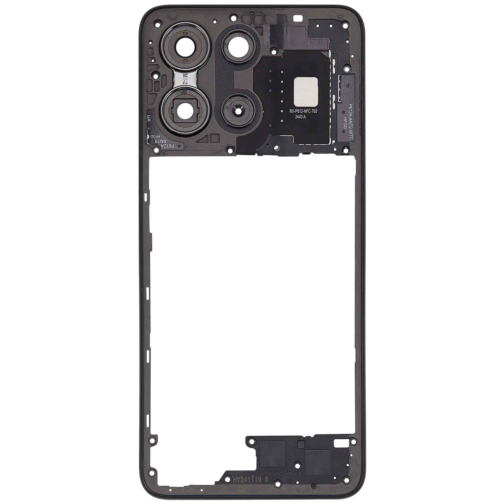 Mid-Frame Housing For Motorola Moto G 5G (XT2513 / 2025) (Forest Gray) replacement part SKU 107082113036 image 8