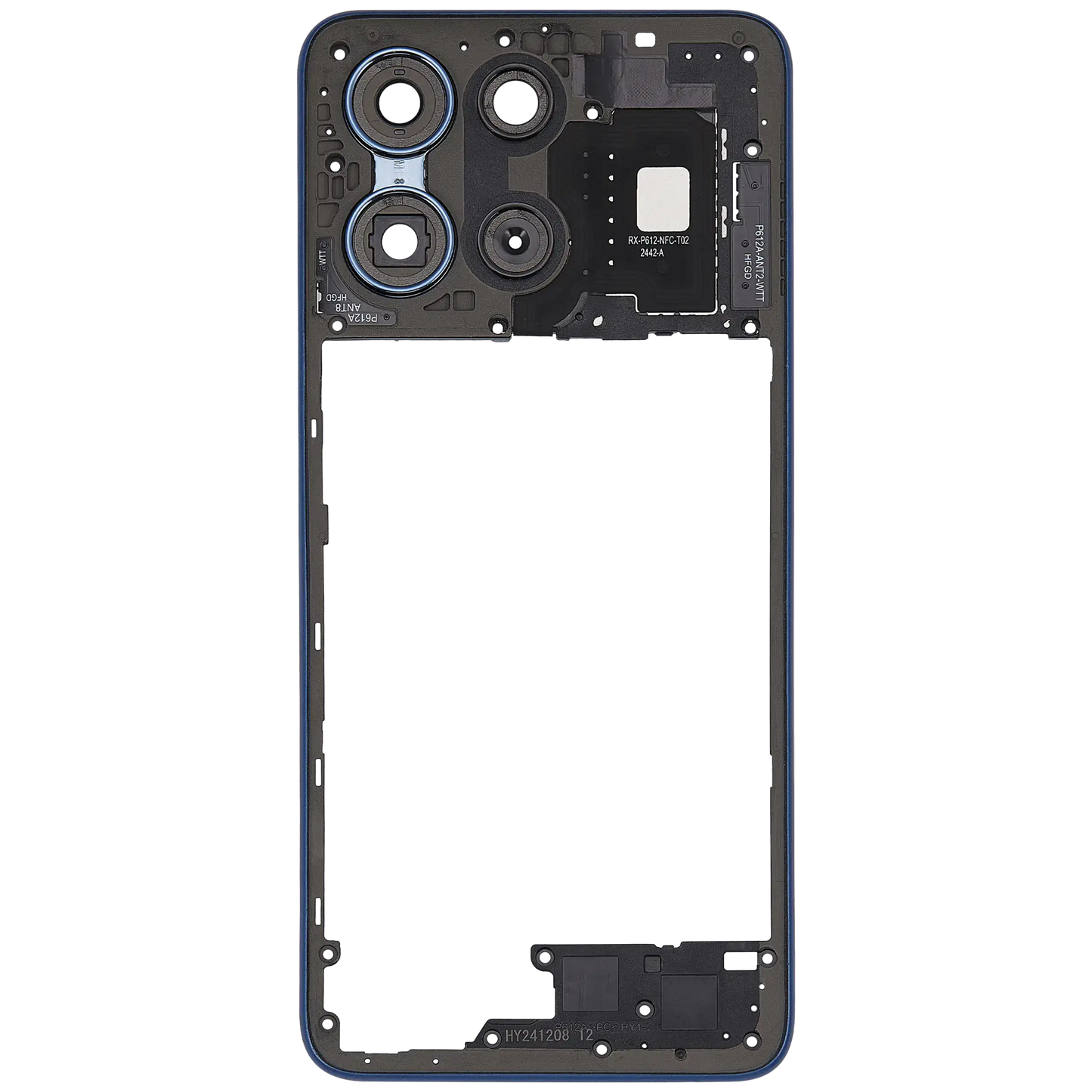 Mid-Frame Housing For Motorola Moto G 5G (XT2513 / 2025) (Sapphire Blue) replacement part SKU 107082113037 image 8