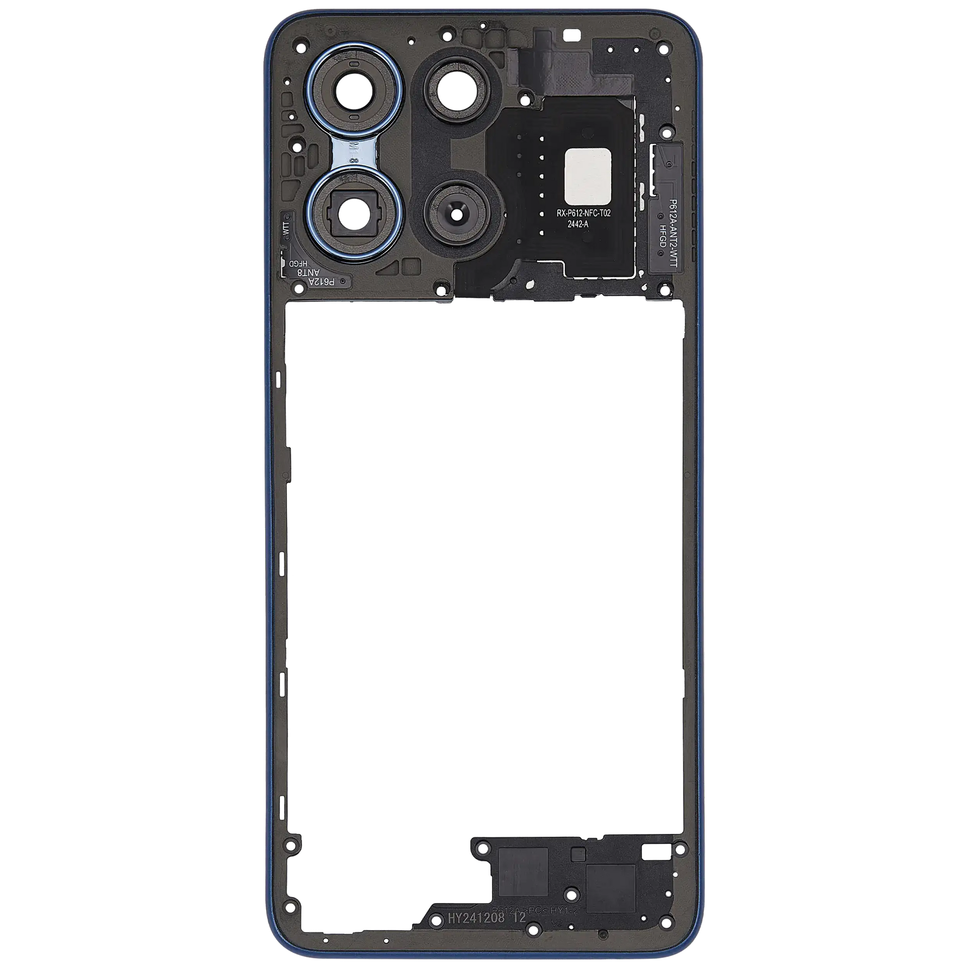 Mid-Frame Housing For Motorola Moto G 5G (XT2513 / 2025) (Sapphire Blue) replacement part SKU 107082113037 image 8
