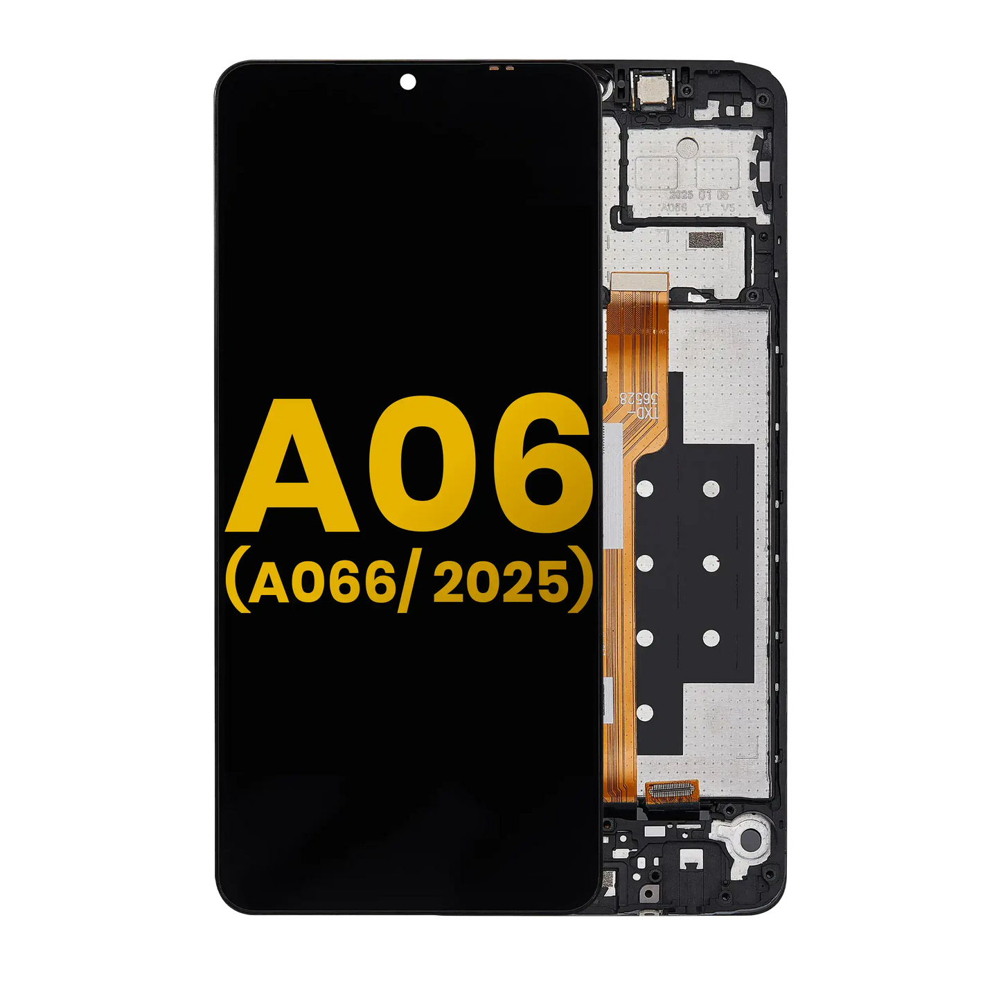 LCD Assembly With Frame For Samsung Galaxy A06 5G (A066/ 2025) (Refurbished) (All Colors) replacement part product image 1 - SKU 107082112999