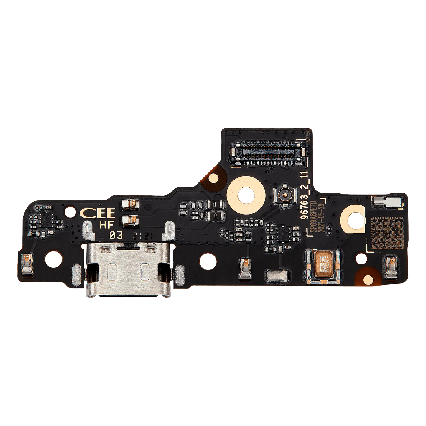 Charging Port Board For Motorola Moto G Play (XT2271 / 2023) replacement part SKU 107082242956 image 1