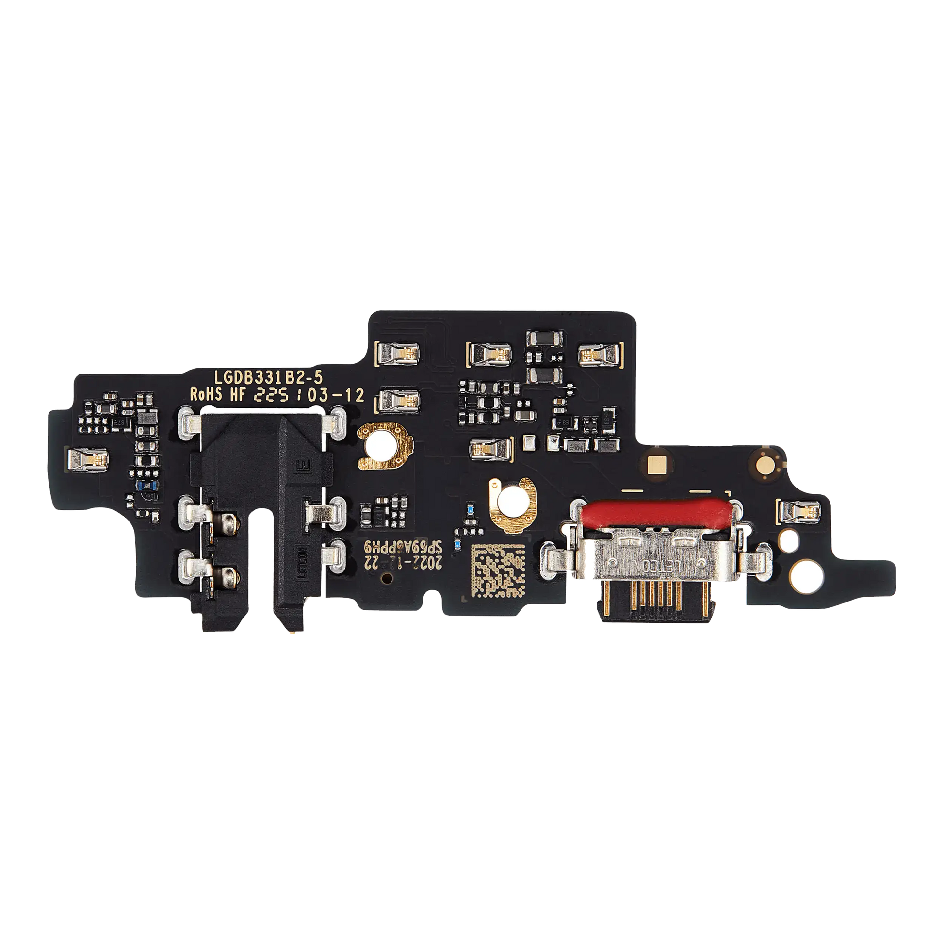 Charging Port Board With Headphone Jack For Motorola Moto G 5G (XT2313 / 2023) replacement part SKU 107082223363 image 1