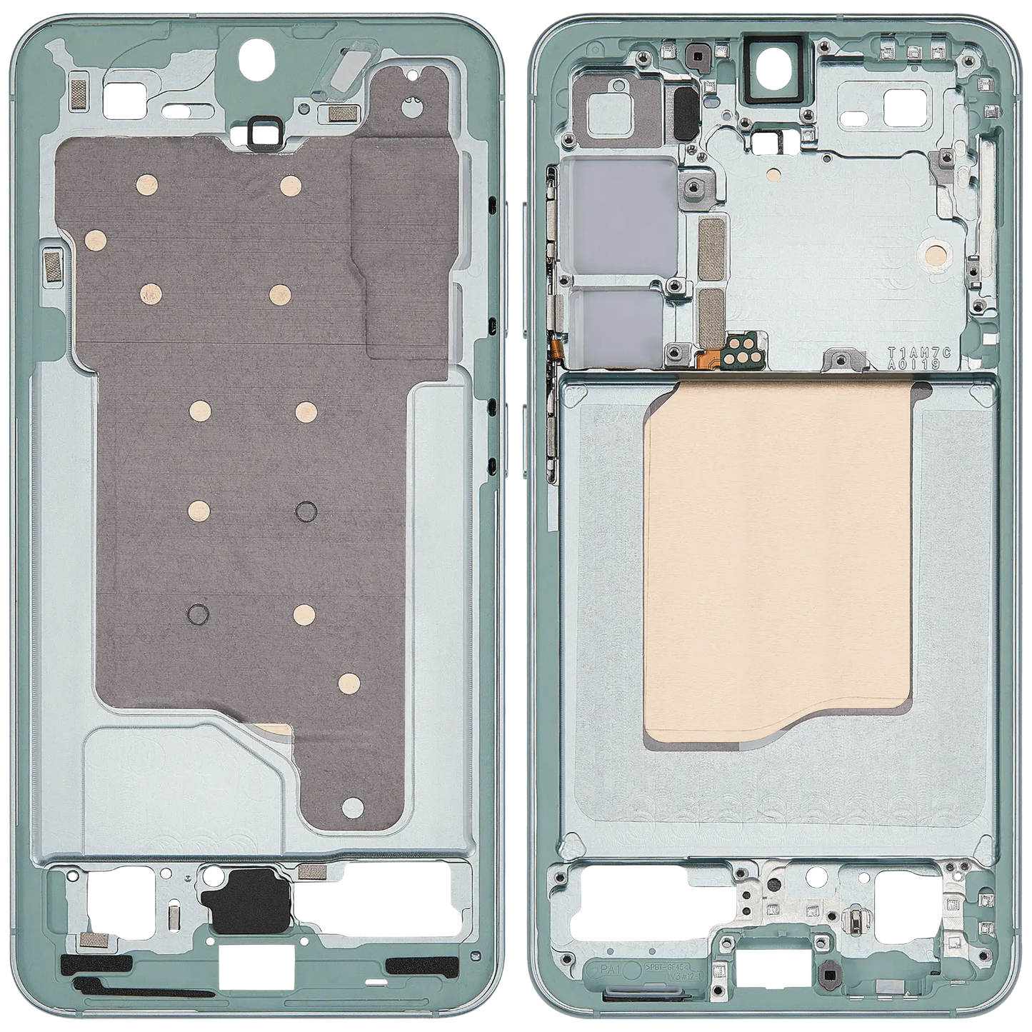 Mid-Frame Housing For Samsung Galaxy S25 5G (US & International Version) (Mint)