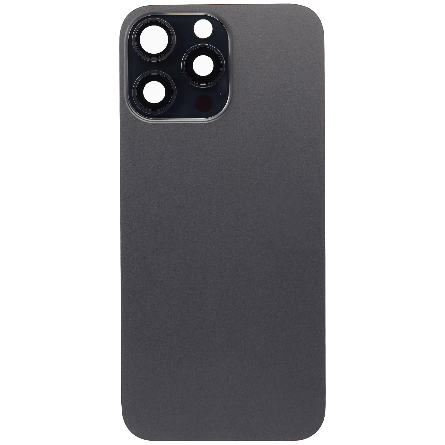 Back Glass w/ MagSafe Magnet & NFC & Flashlight Flex For iPhone 16 Pro Max (Service Pack) (Black Titanium)