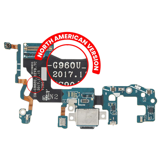 Charging Port With Flex Cable For Samsung Galaxy S9 (G960U) (US Version)