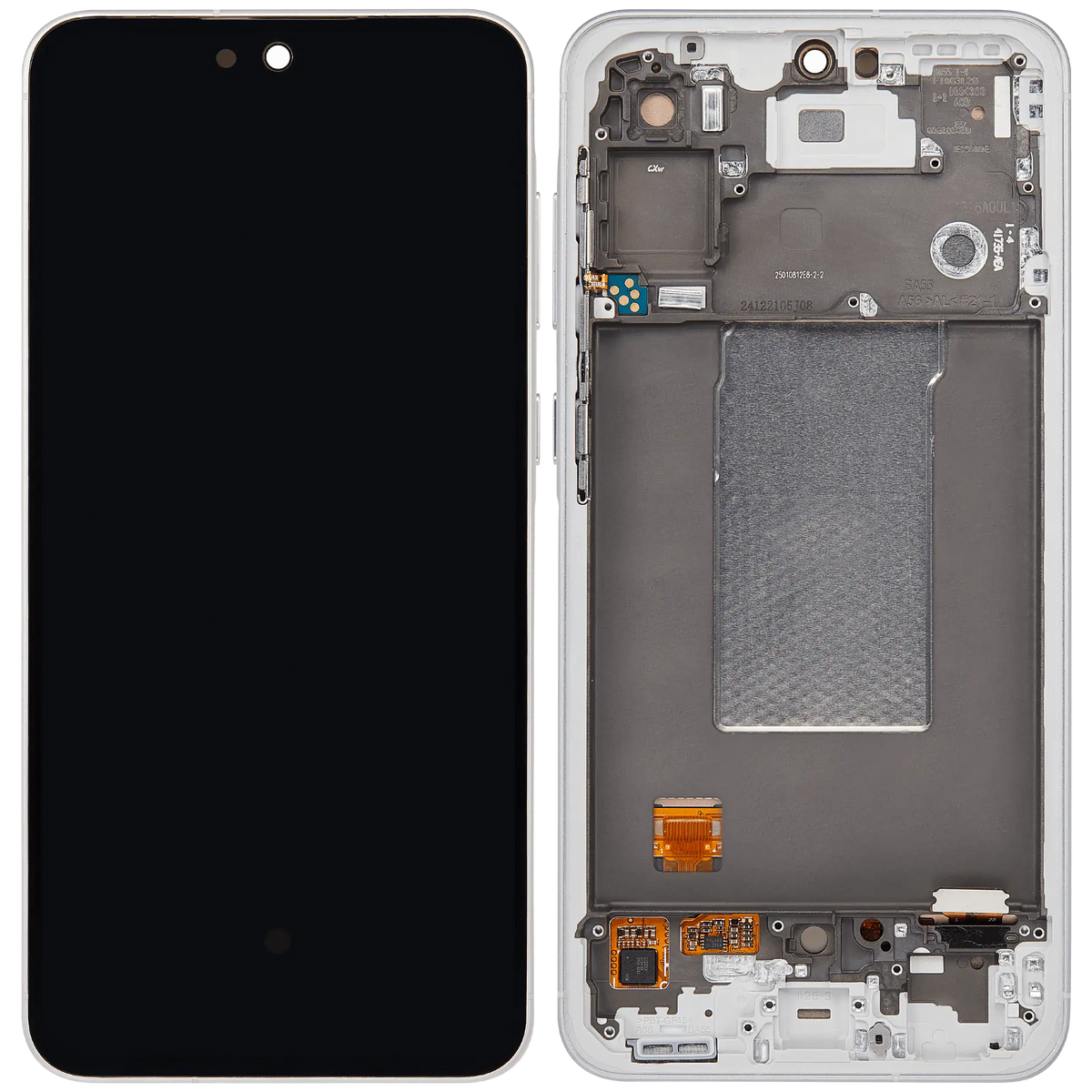 OLED Assembly With Frame For Samsung Galaxy A56 5G (A566 / 2025) (Refurbished) (Lightgray) - product image 7
