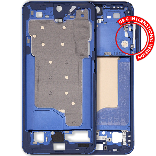 Mid-Frame Housing For Samsung Galaxy S25 5G (US & International Version) (Navy)