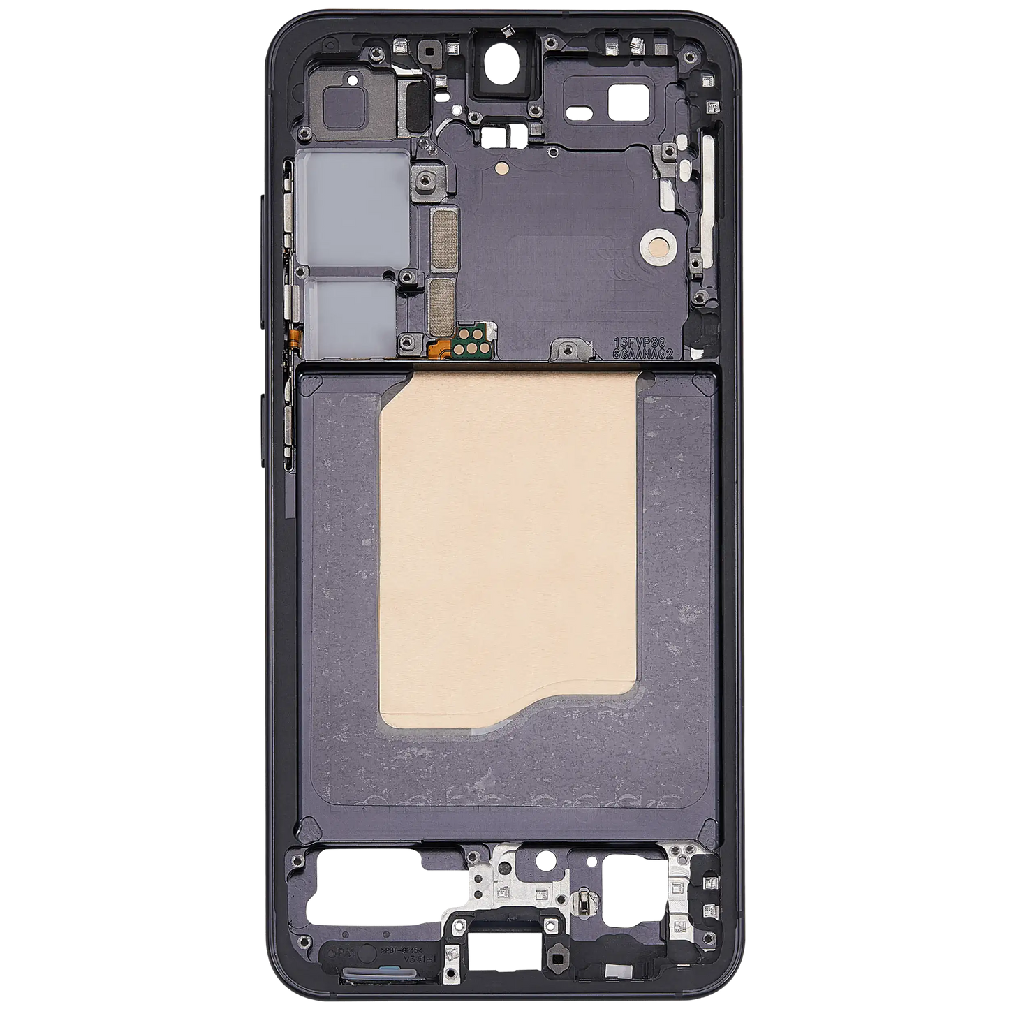 Mid-Frame Housing For Samsung Galaxy S25 5G (US & International Version) (Blue Black)