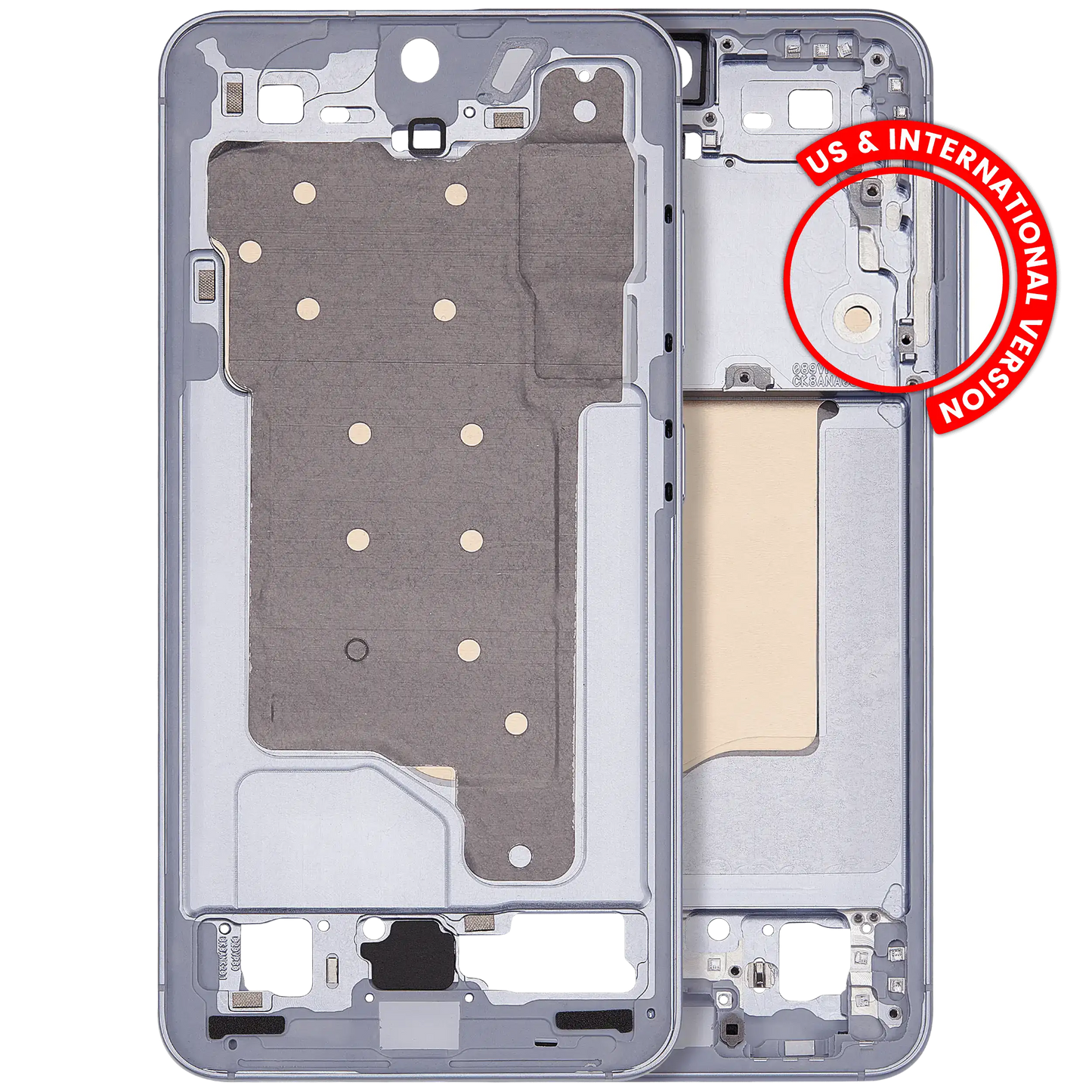 Mid-Frame Housing For Samsung Galaxy S25 5G (US & International Version) (Icy Blue)
