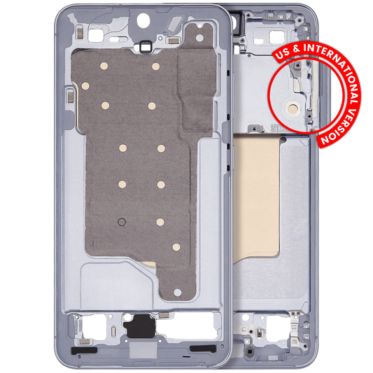 Mid-Frame Housing For Samsung Galaxy S25 5G (US & International Version) (Icy Blue)