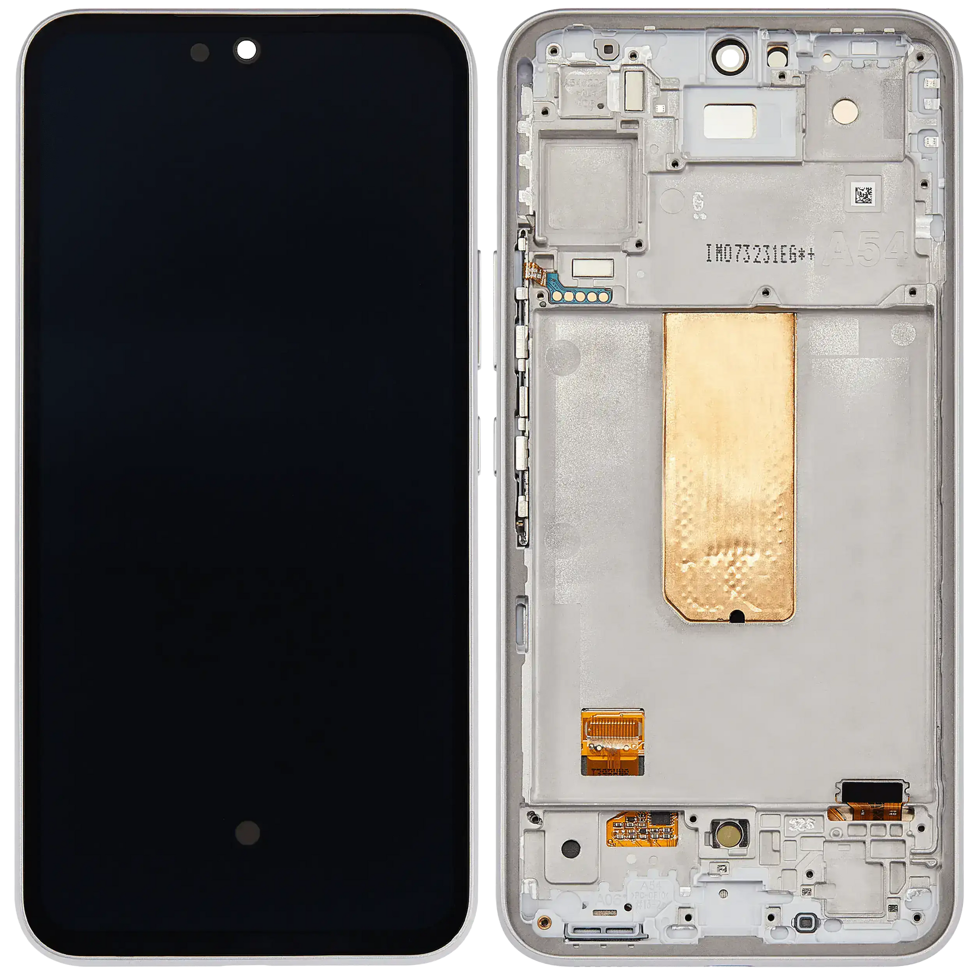 OLED Assembly With Frame For Samsung Galaxy A54 5G replacement part - cell phone parts canada