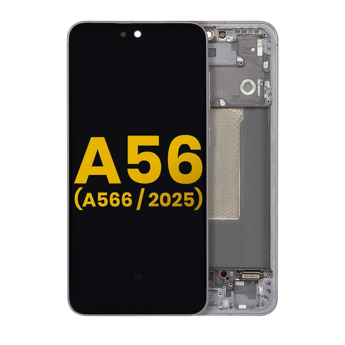 OLED Assembly With Frame For Samsung Galaxy A56 5G (A566 / 2025) (Refurbished) (Graphite) - product image 1