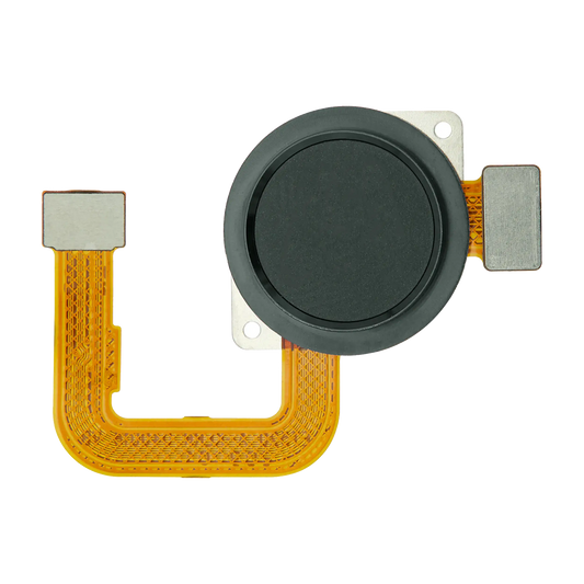 Fingerprint Reader With Flex Cable For Motorola Moto G Power (XT2041-4 / XT2041-6 / XT2041-7 / XT2041DL / 2020) (Smoke Black) | compatible mobile phone replacement part | SKU 107082028821 | product image 1
