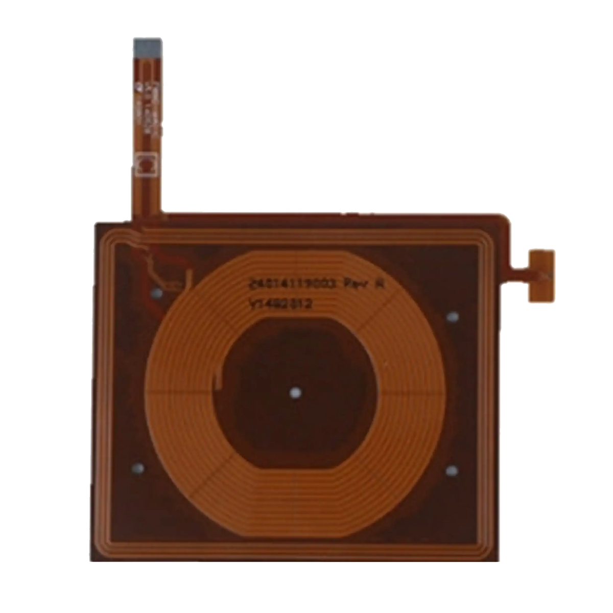 Wireless NFC Charging Flex for Motorola Droid Turbo (XT1254 / 2014) - replacement component front view, SKU 107082030831, image 1