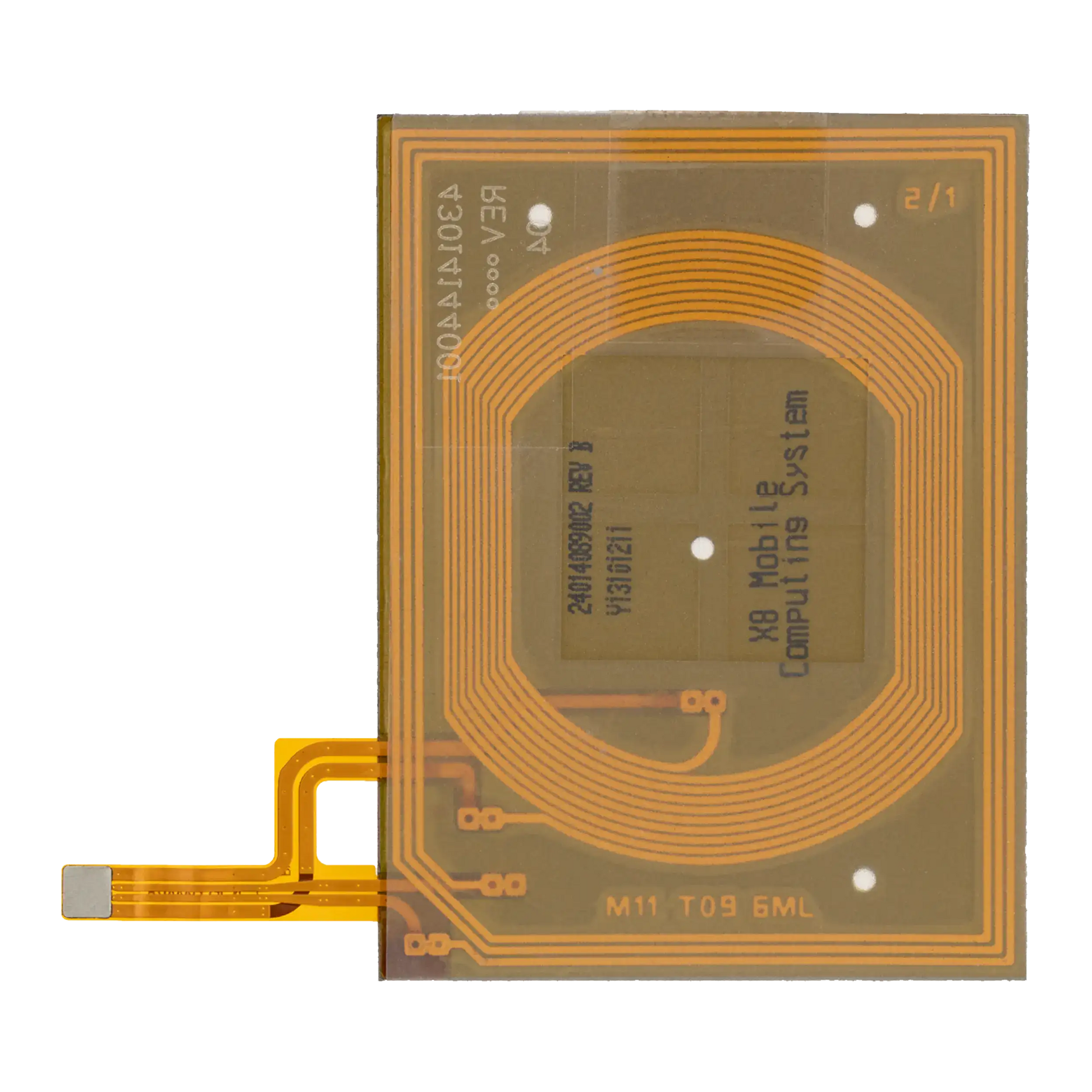 Wireless NFC Charging Flex for Motorola Droid Maxx (XT1080 / 2013) - replacement component front view, SKU 107082030927, image 1
