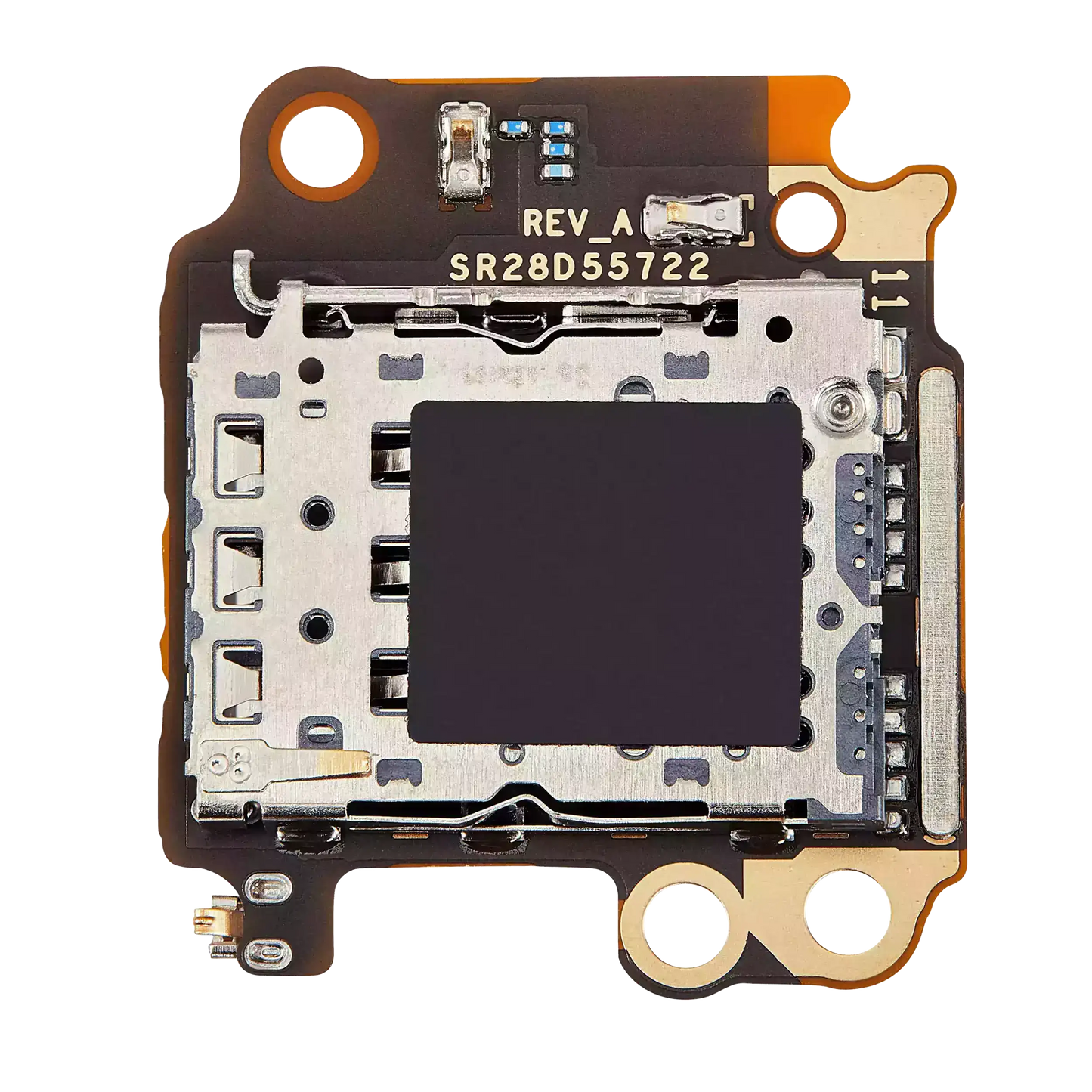 PCB Board With Sim Card Reader Assembly For Motorola Moto G14 (XT2341 / 2023) (Genuine OEM) replacement part SKU 107082141720 image 1