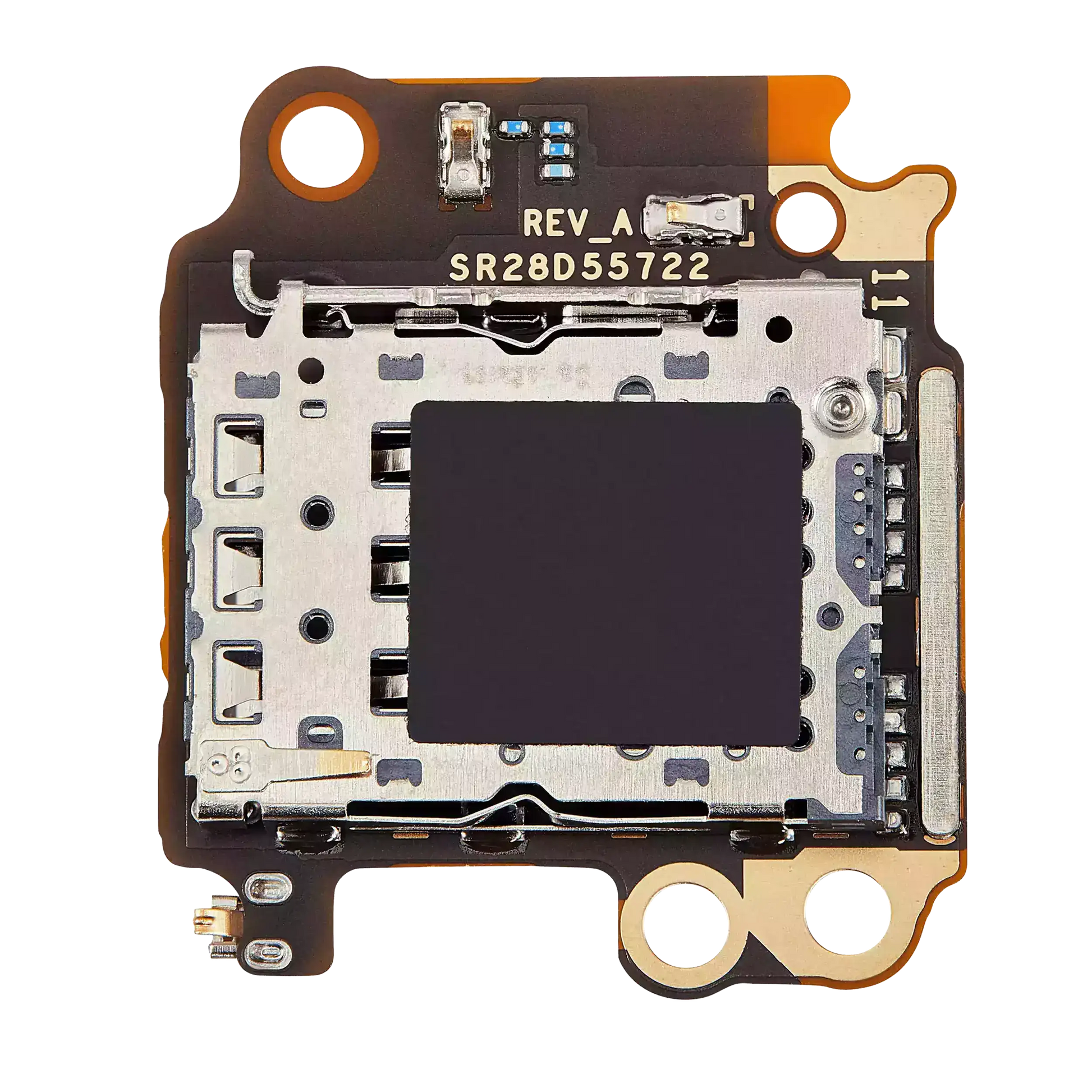 PCB Board With Sim Card Reader Assembly For Motorola Moto G14 (XT2341 / 2023) (Genuine OEM) replacement part SKU 107082141720 image 1