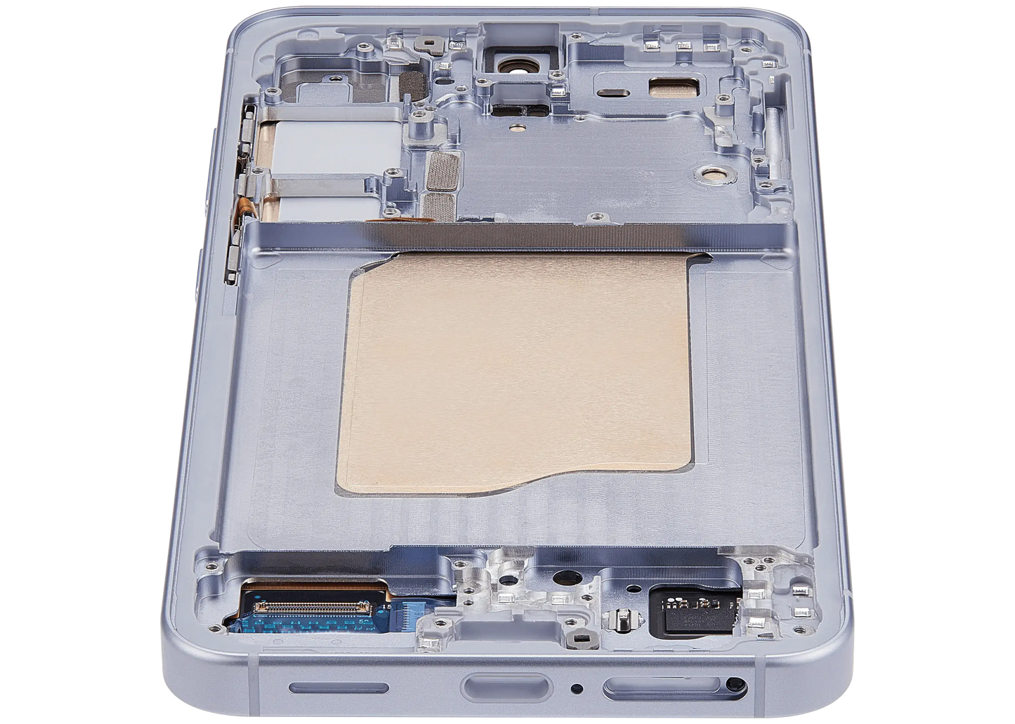 OLED Assembly With Frame For Samsung Galaxy S25 5G (US & International) (Refurbished) (Icy Blue)
