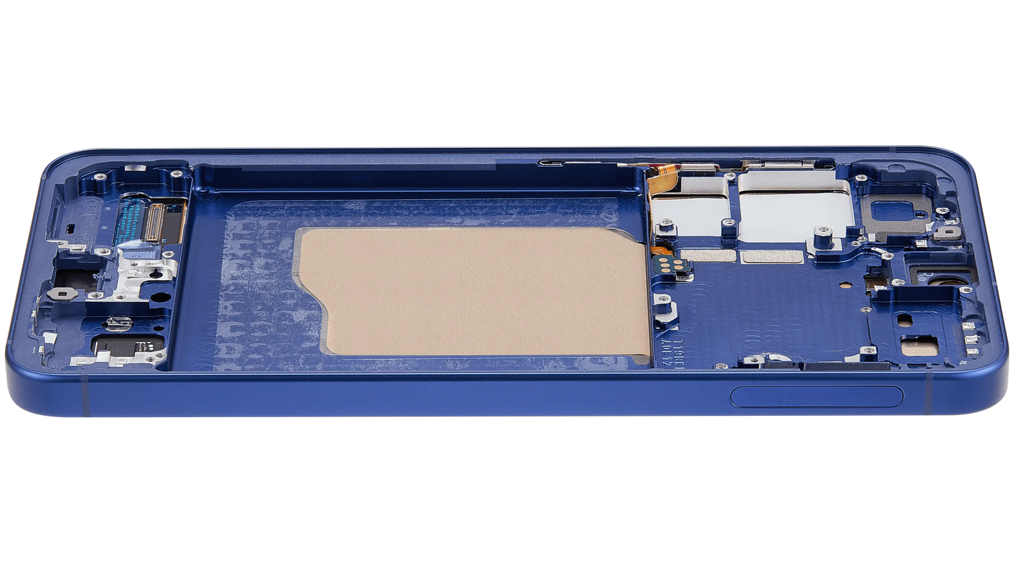 OLED Assembly With Frame For Samsung Galaxy S25 5G (US & International) (Refurbished) (Navy)
