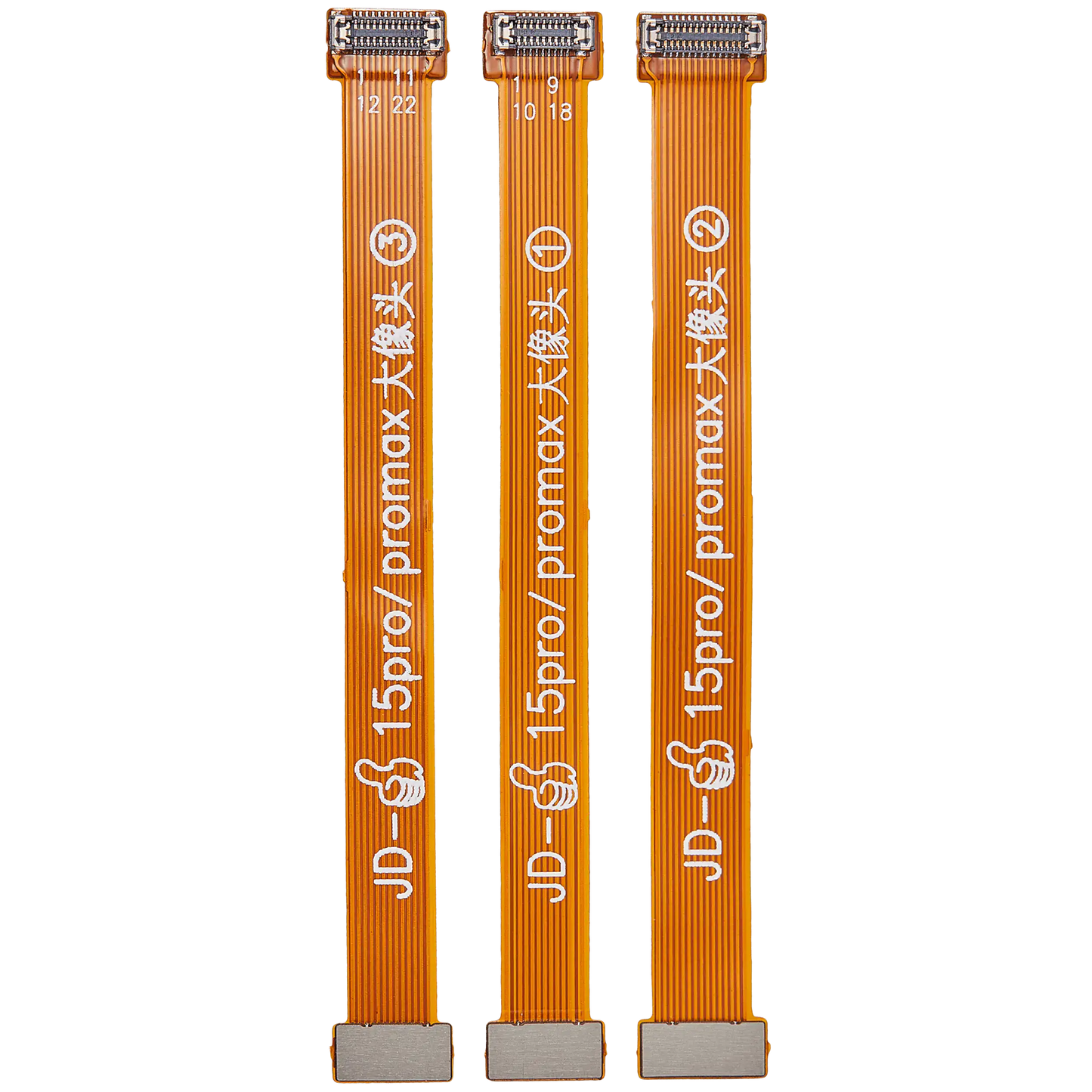Tester Cable (Back Camera) For iPhone 15 Pro / 15 Pro Max (3 Piece Set)