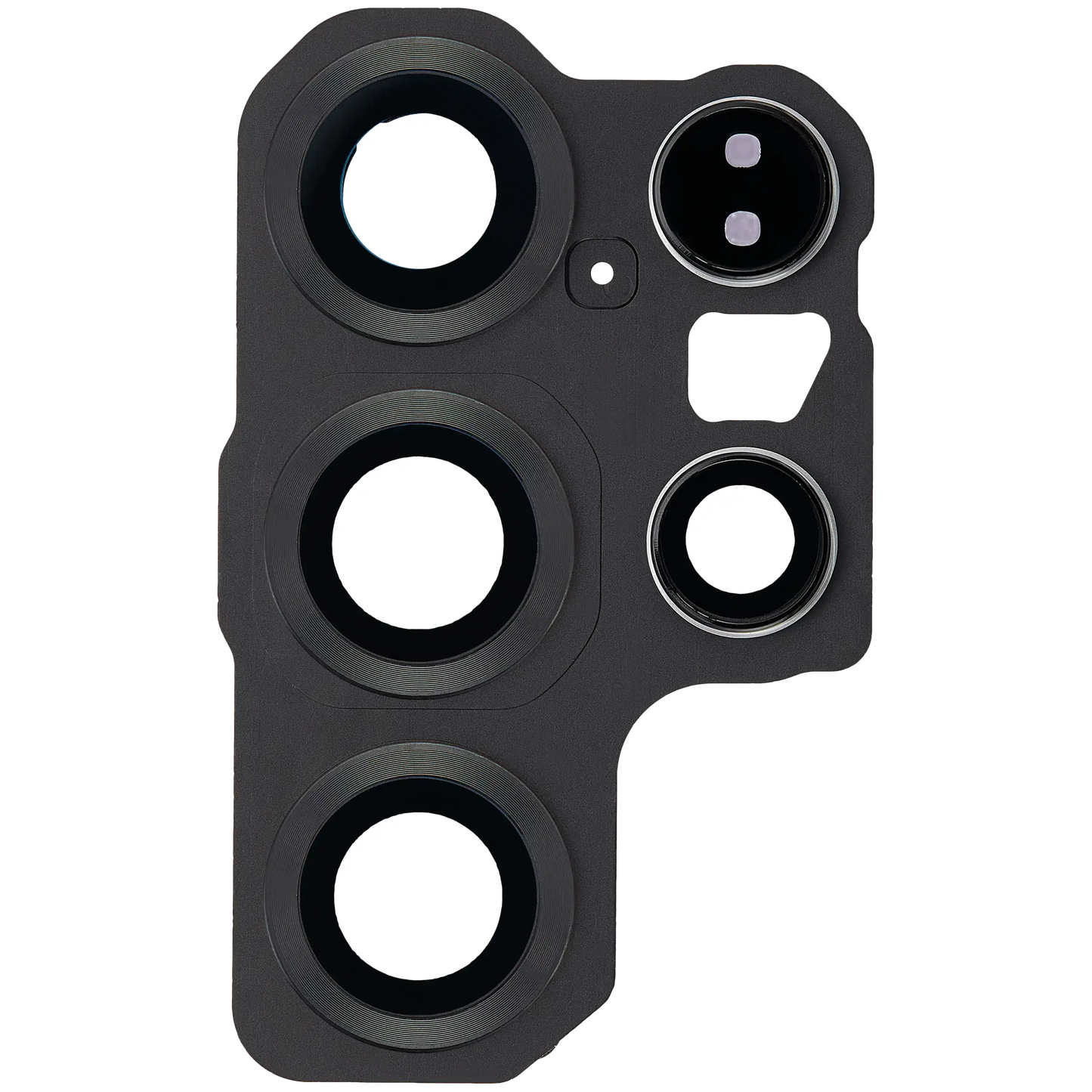 Back Camera Lens With Cover Bezel Ring For Samsung Galaxy S25 Ultra 5G (Titanium Jet Black)