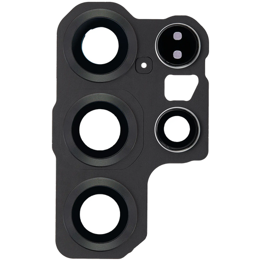 Back Camera Lens With Cover Bezel Ring For Samsung Galaxy S25 Ultra 5G (Titanium Jet Black)