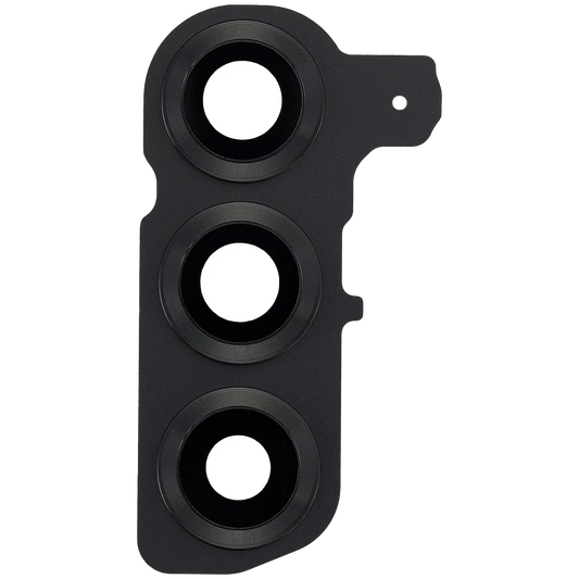 Back Camera Lens With Cover Bezel Ring For Samsung Galaxy S25 5G (Blue Black)
