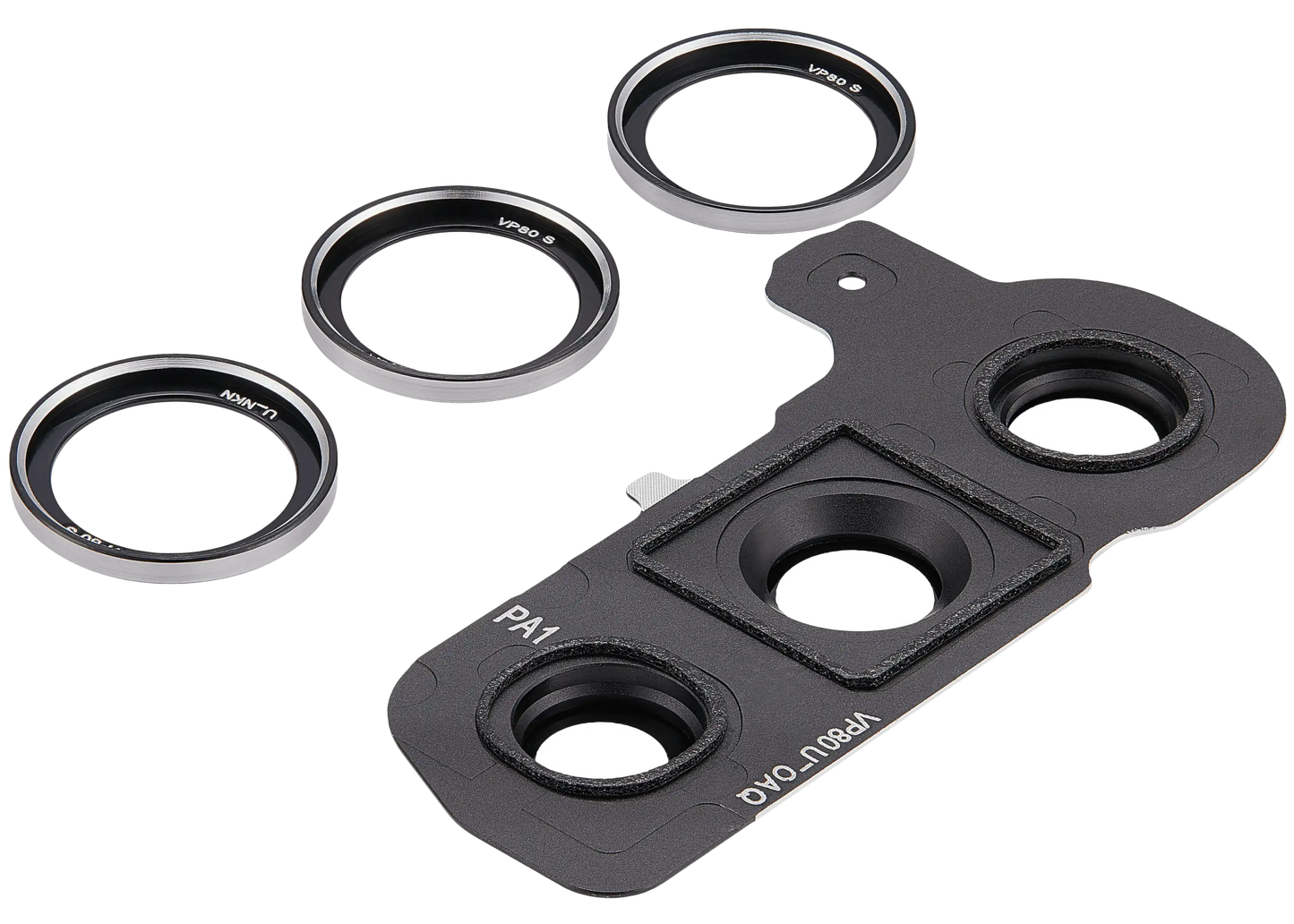 Back Camera Lens With Cover Bezel Ring For Samsung Galaxy S25 5G (Silver Shadow)