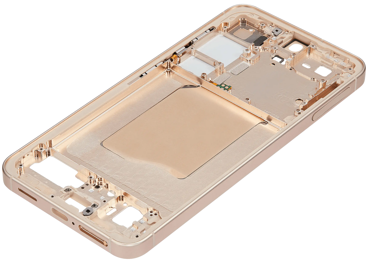 Mid-Frame Housing For Samsung Galaxy S25 5G (US & International Version) (Pink Gold)