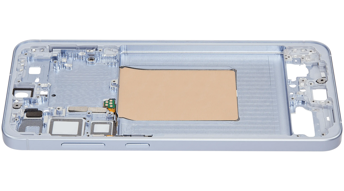 Mid-Frame Housing For Samsung Galaxy S25 Plus 5G (US & International Version) (Icy Blue)