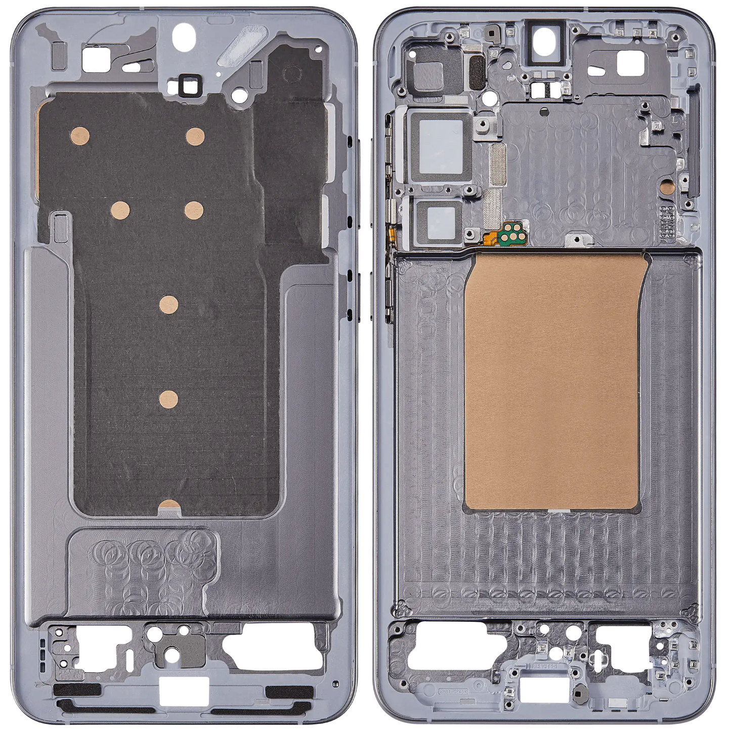Mid-Frame Housing For Samsung Galaxy S25 Plus 5G (US & International Version) (Silver Shadow)