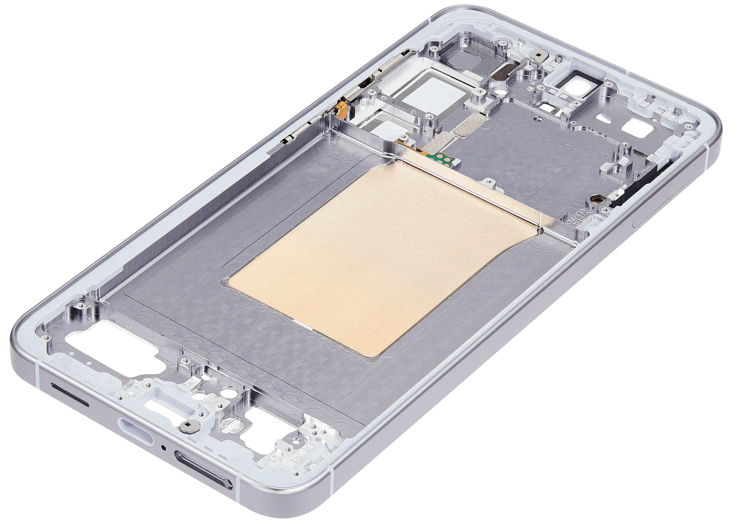 Mid-Frame Housing For Samsung Galaxy S25 Plus 5G (US & International Version) (Silver Shadow)