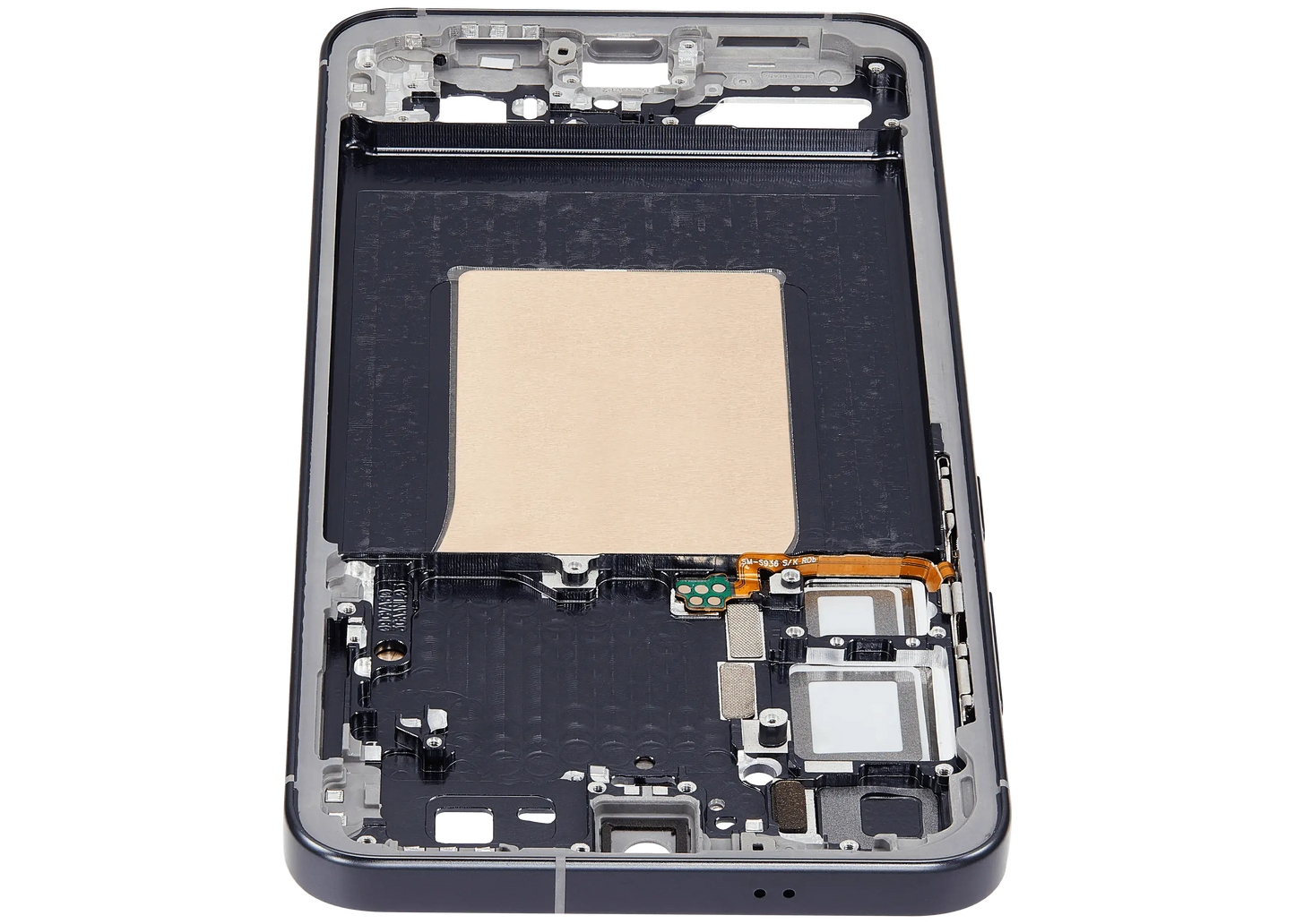 Mid-Frame Housing For Samsung Galaxy S25 Plus 5G (US & International Version) (Blue Black)