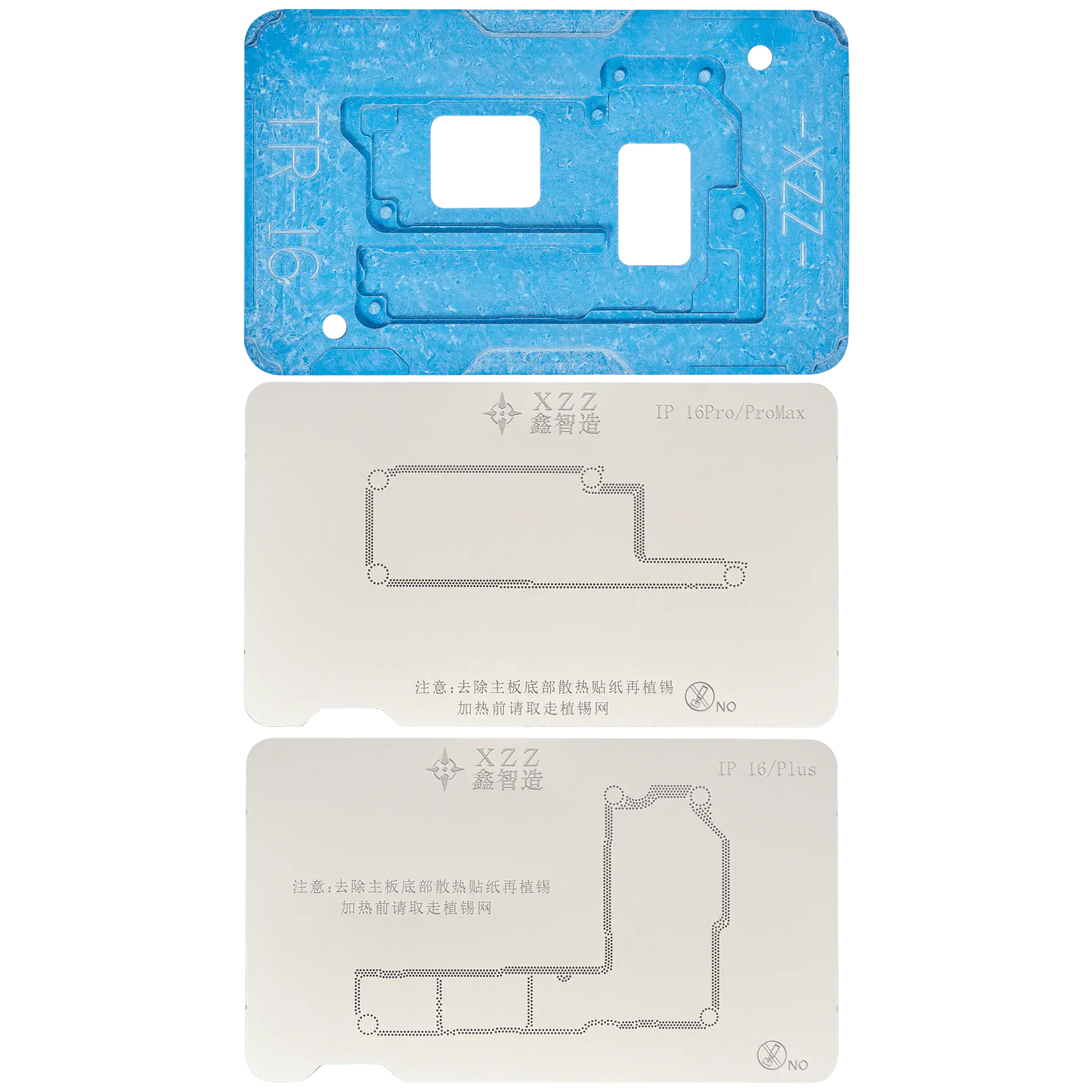 TR Middle Frame BGA Plant Tin Platform For iPhone X-16 Pro Max (XZZ)