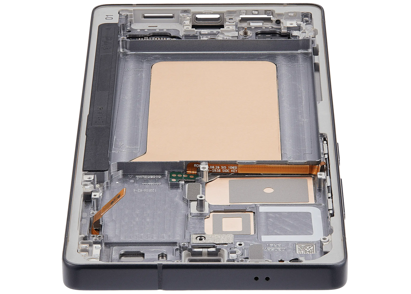OLED Assembly With Frame For Samsung Galaxy S25 Ultra 5G (Service Pack ) (US & International) (Titanium Jet Black)