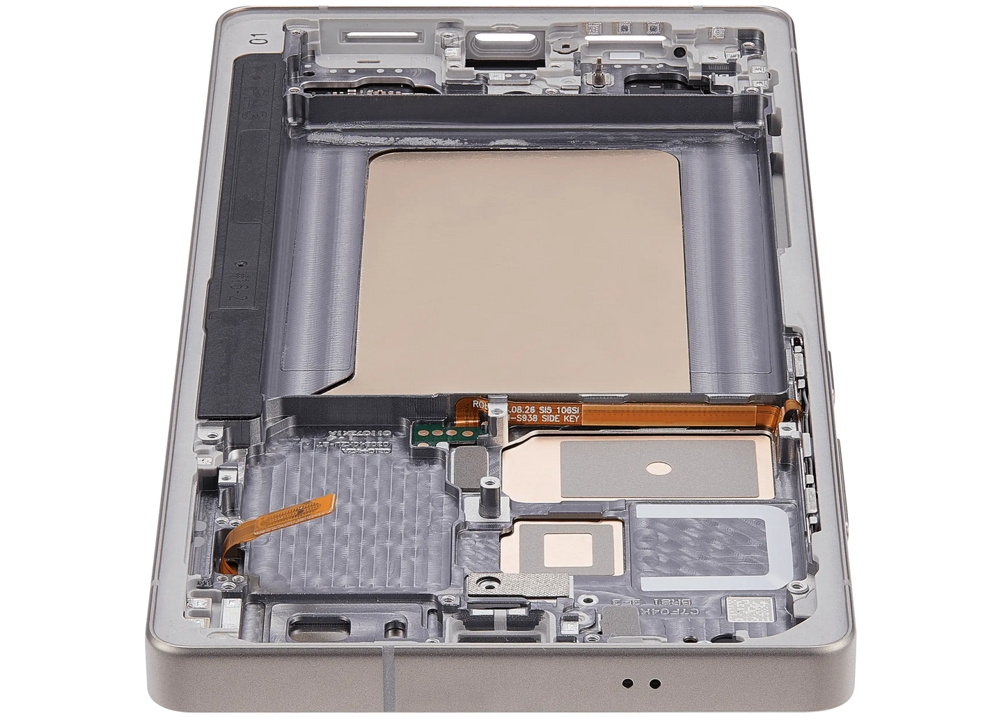OLED Assembly With Frame For Samsung Galaxy S25 Ultra 5G (Service Pack) (US & International) (Titanium Pink Gold / Jade Green / Grey)