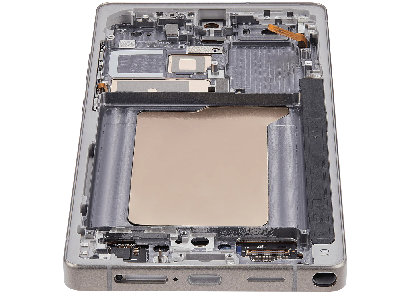 OLED Assembly With Frame For Samsung Galaxy S25 Ultra 5G (Service Pack) (US & International) (Titanium Pink Gold / Jade Green / Grey)