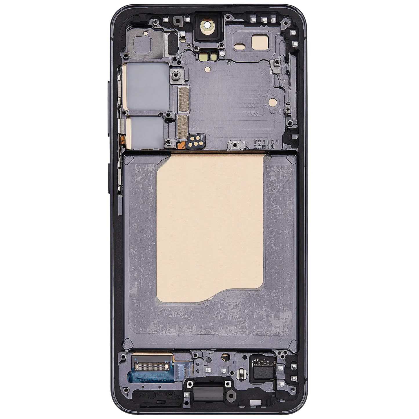 OLED Assembly With Frame For Samsung Galaxy S25 5G (US & International) (Service Pack) (Blue Black)