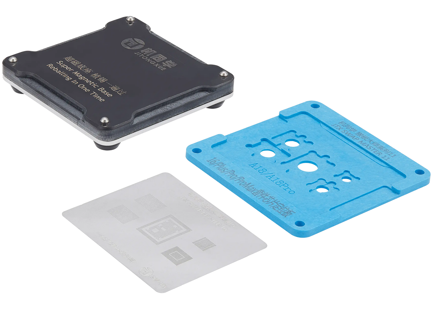 Swap Board Chips Reballing Platform (SM-01) For iPhone 8-16 Series (JiTongXue)