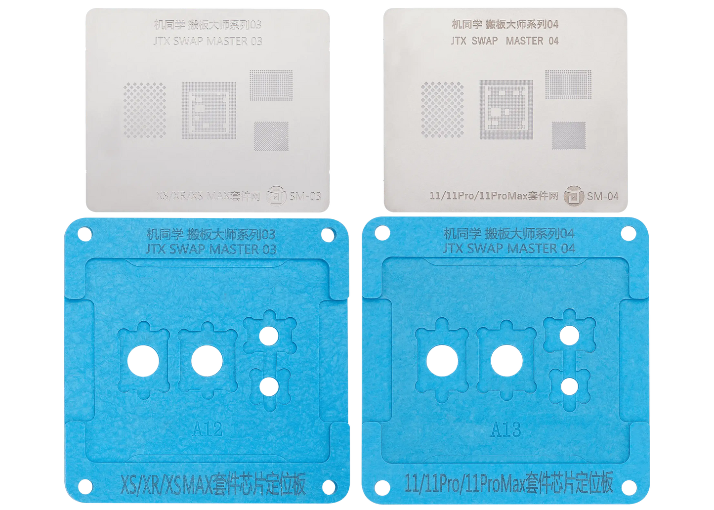 Swap Board Chips Reballing Platform (SM-01) For iPhone 8-16 Series (JiTongXue)