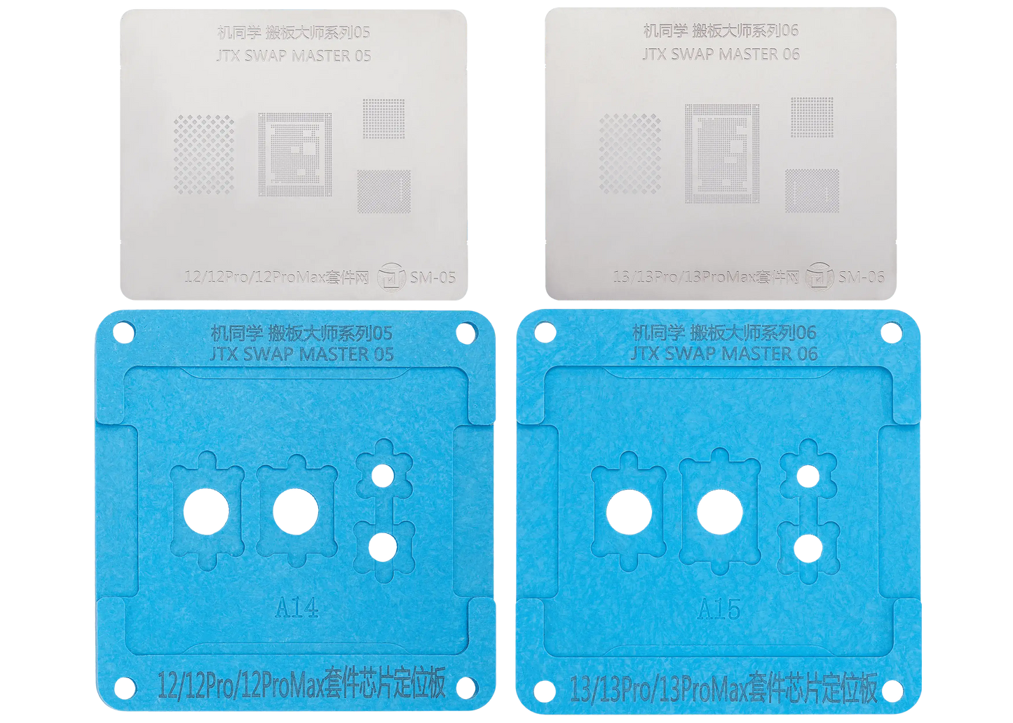 Swap Board Chips Reballing Platform (SM-01) For iPhone 8-16 Series (JiTongXue)
