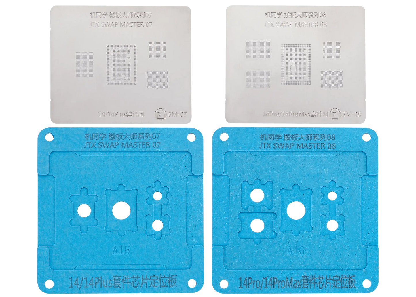 Swap Board Chips Reballing Platform (SM-01) For iPhone 8-16 Series (JiTongXue)