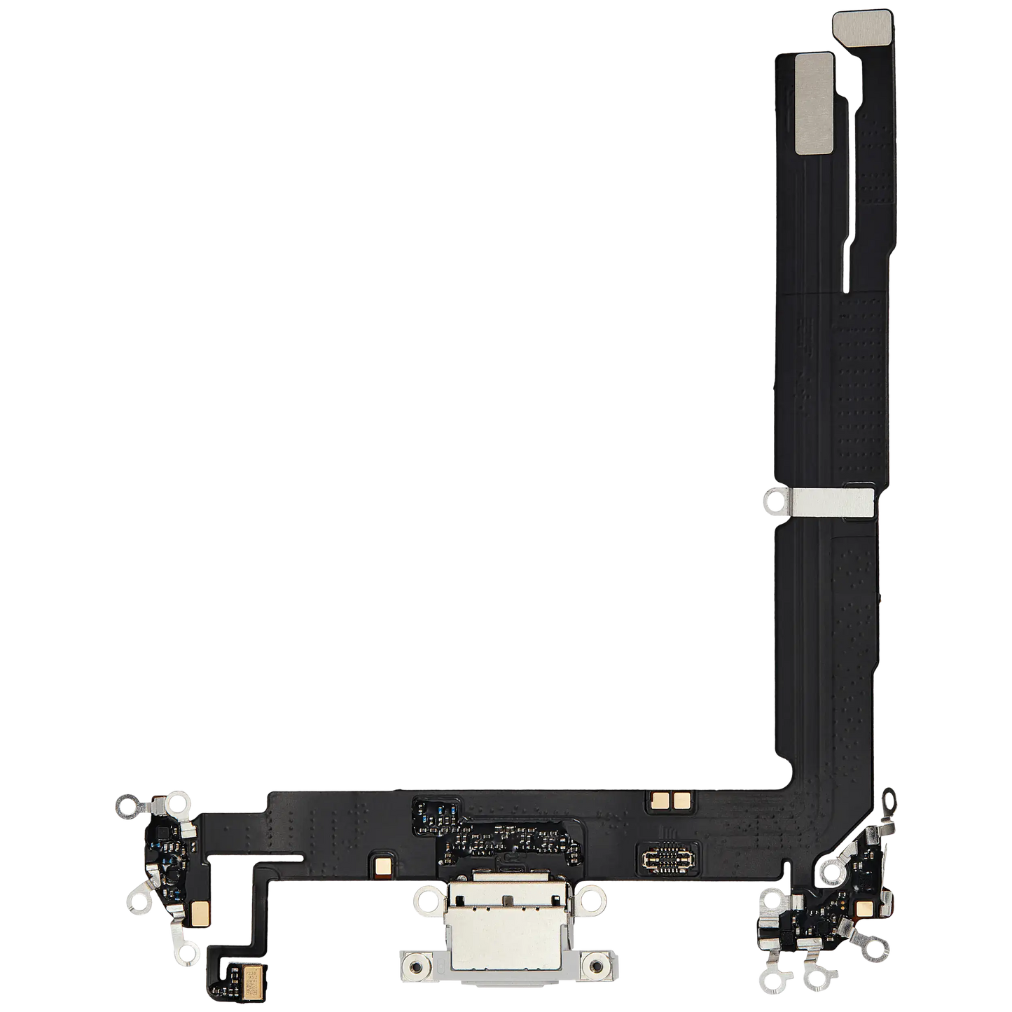Charging Port Flex Cable For iPhone 16 Plus (Premium) (White)