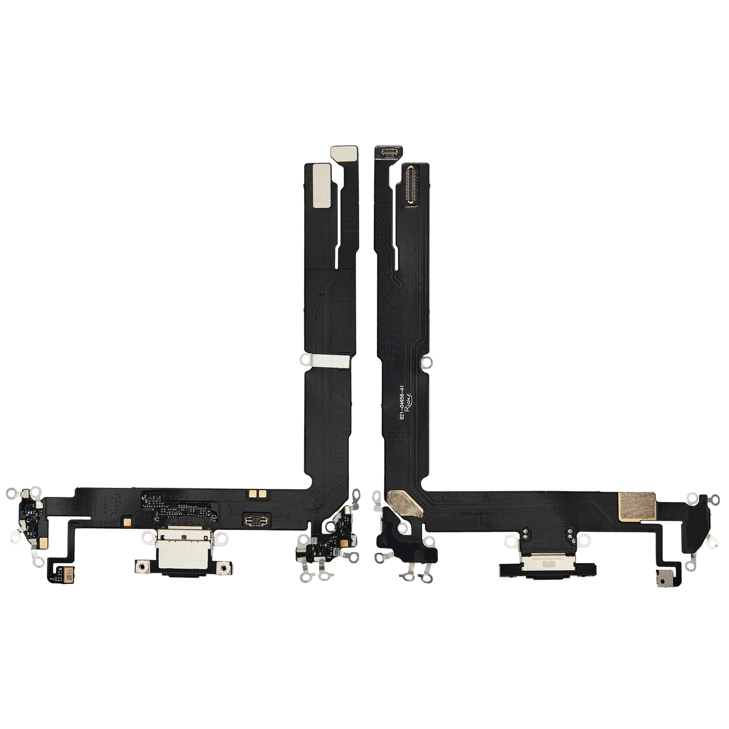 Charging Port Flex Cable For iPhone 16 Plus (Premium) (Black)