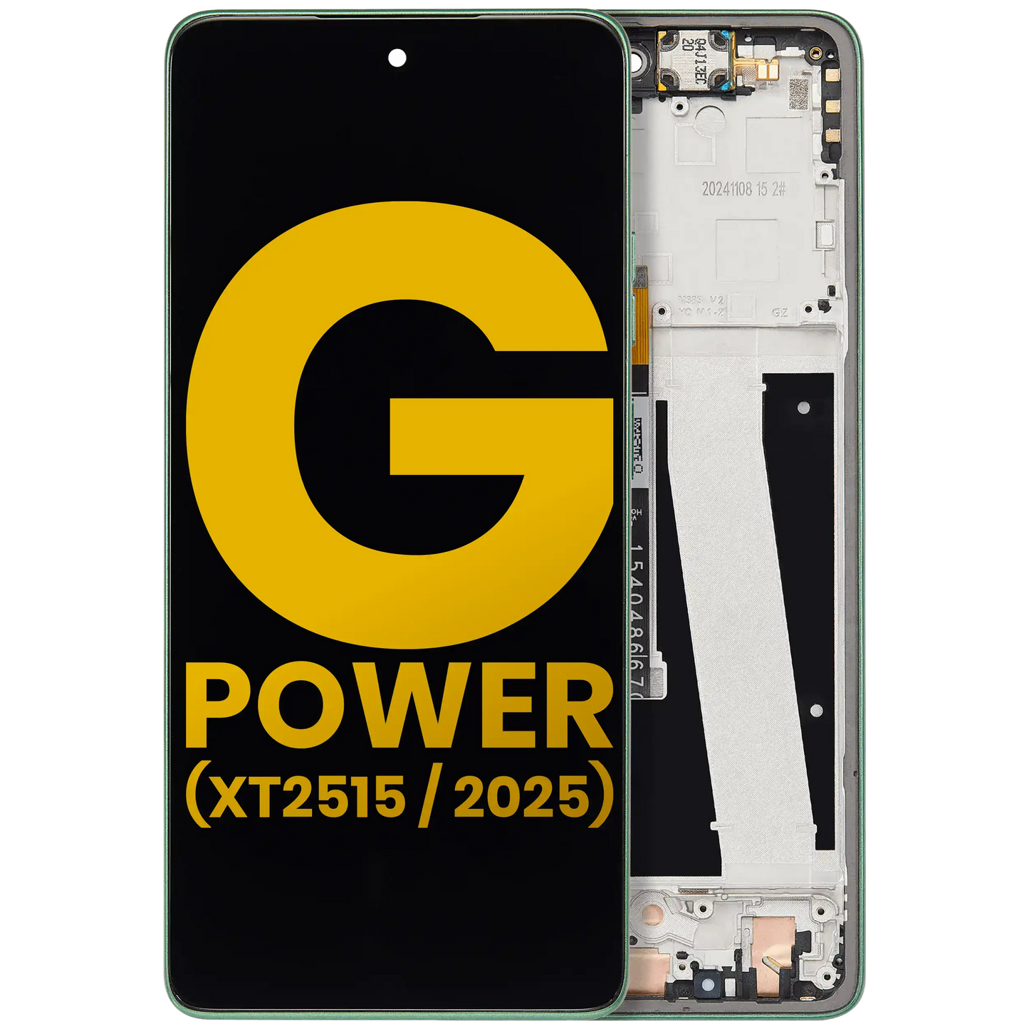 LCD Assembly With Frame For Motorola Moto G Power 5G (XT2515 / 2025) (Refurbished) (Leaf Green) replacement part SKU 107082113050 image 1