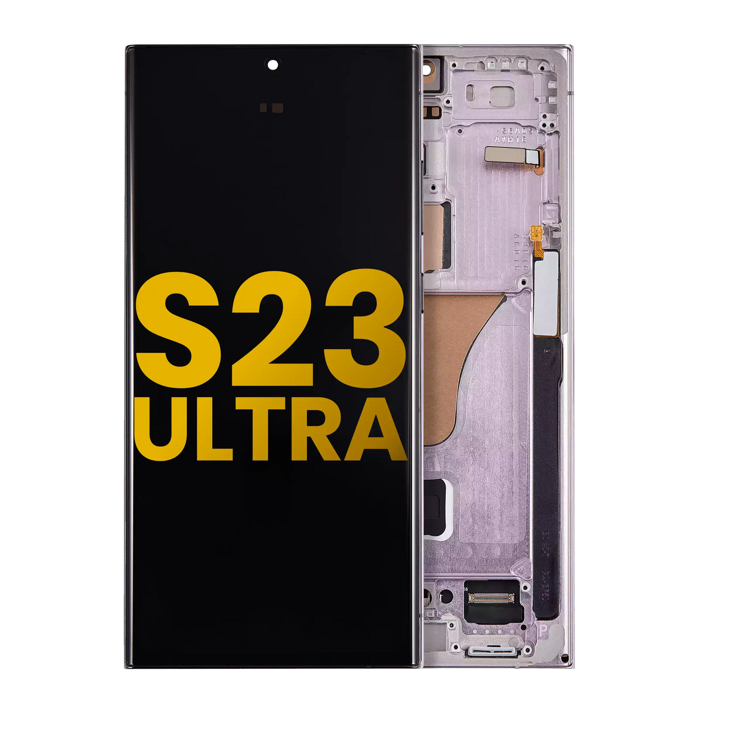 OLED Assembly With Frame For Samsung Galaxy S23 Ultra 5G (US & International) (Assembled) (Lavender)