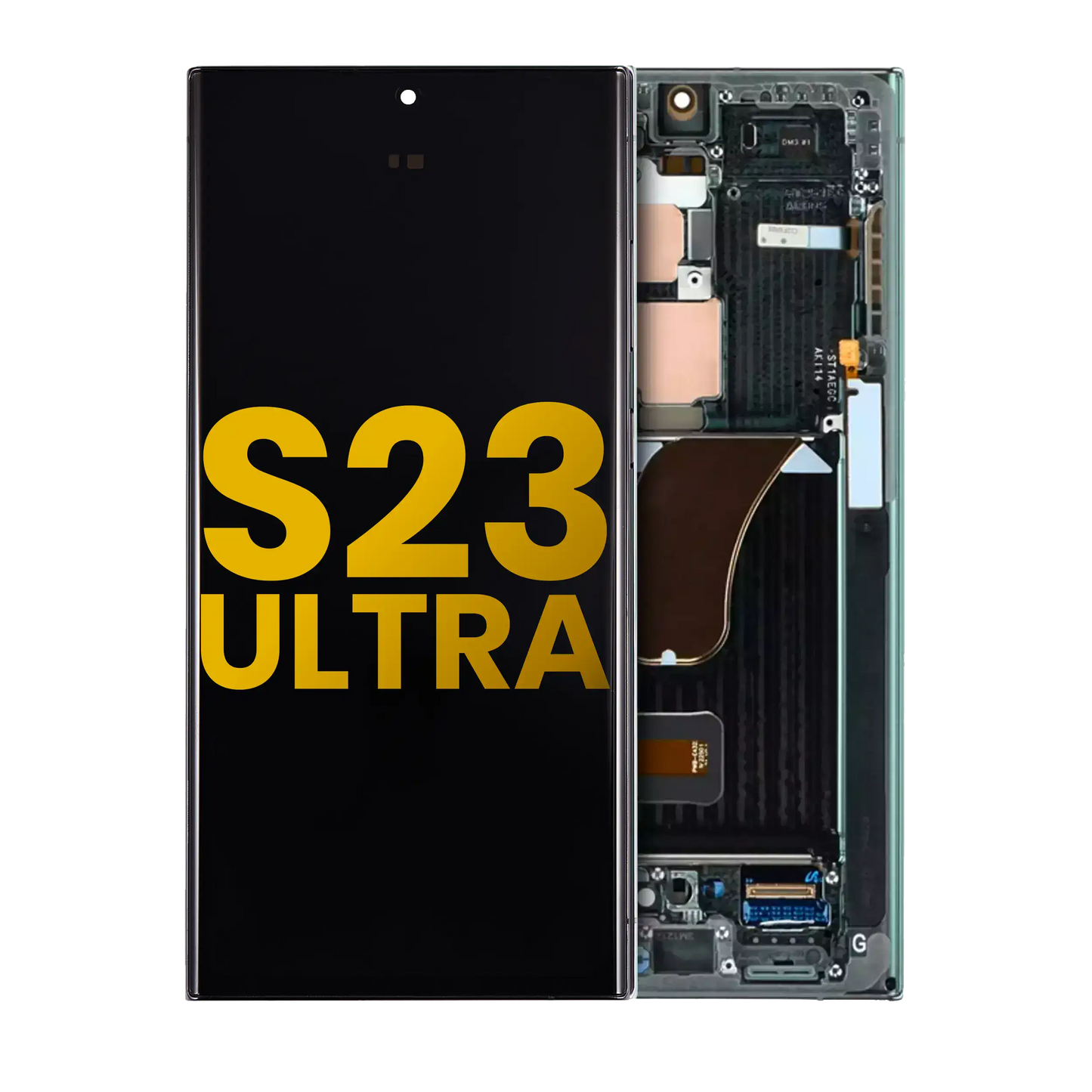 OLED Assembly With Frame For Samsung Galaxy S23 Ultra 5G (US & International) (Assembled) (Green)