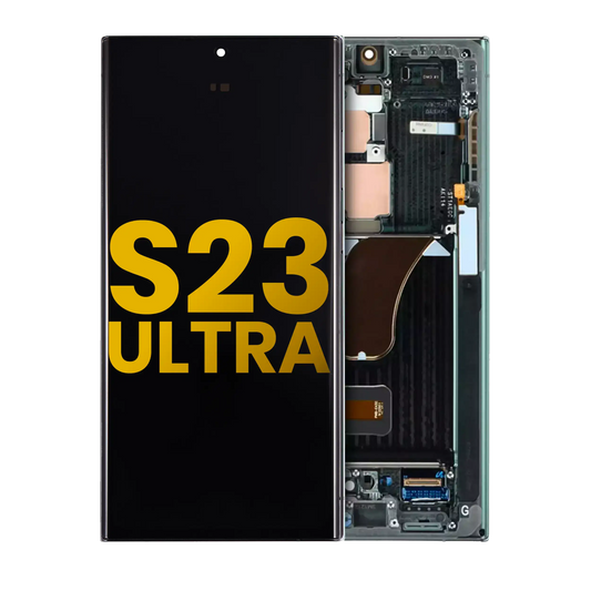 OLED Assembly With Frame For Samsung Galaxy S23 Ultra 5G (US & International) (Assembled) (Green)