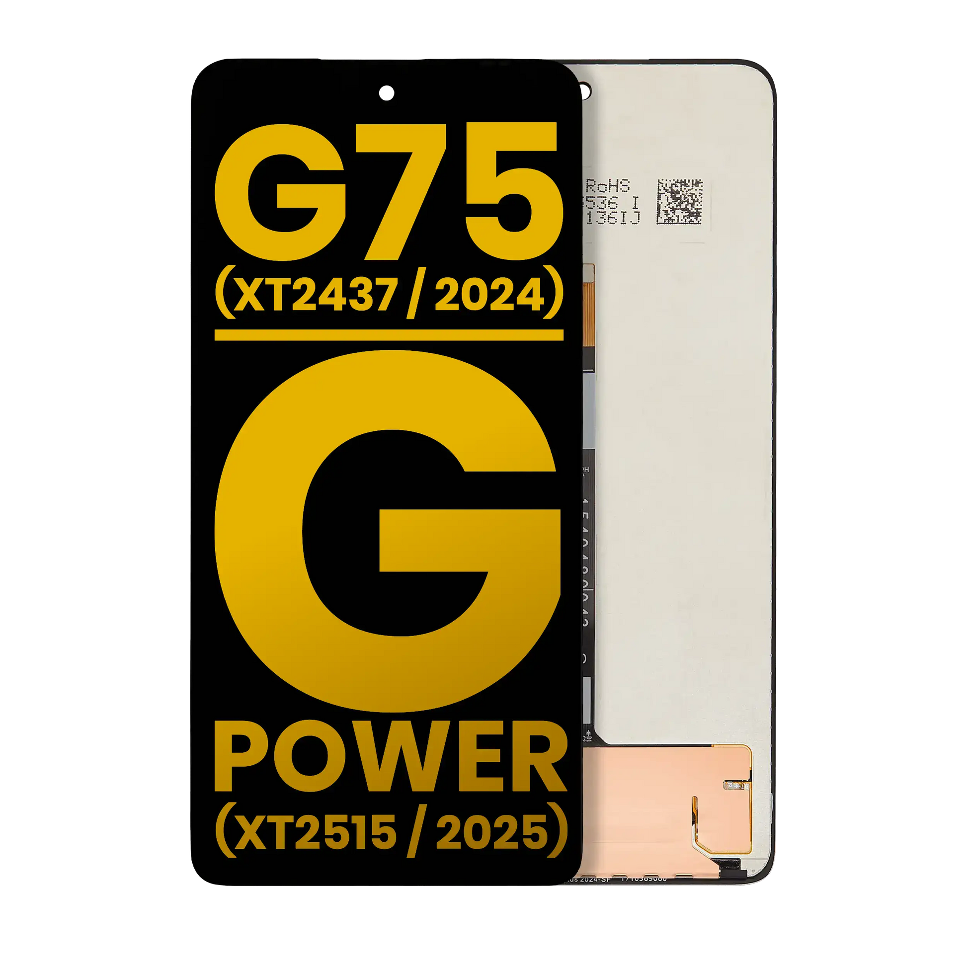 LCD Assembly Without Frame For Motorola Moto G75 5G (XT2437 / 2024) / G power (XT2515 / 2025) (Refurbished) (All replacement part SKU 107082233328 image 1